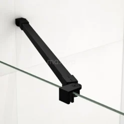 Amber Douchecabine | 70x70 Cm Mat Zwart Helder Glas Draaideur Vierkant -Badkamer Verkoop amber douchecabine 70x70 cm mat zwart helder glas draaideur vierkant ctd1515210m 2