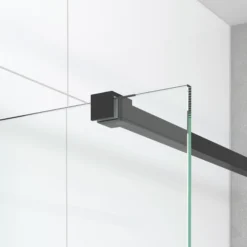 Amber Douchecabine | 90x70 Cm Mat Zwart Helder Glas Draaideur Rechthoek -Badkamer Verkoop amber douchecabine 90x70 cm mat zwart helder glas draaideur rechthoek ctb159310m 2