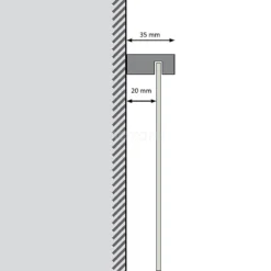 Badkamerspiegel Solo 60 Cm Rond Spiegelhouders Rond Zwart Chroom -Badkamer Verkoop badkamerspiegel solo 60 cm rond spiegelhouders rond zwart chroom m25 0620bc 2