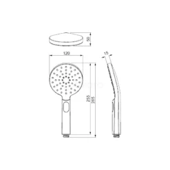 Balance Regendouche Opbouw | Chroom 25 Cm Regendouche Thermostatisch -Badkamer Verkoop balance regendouche opbouw chroom 25 cm regendouche thermostatisch dsc 0304 10001 8