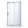 Crystal Allure Douchedeur | 110 Cm Chroom Helder Glas Schuifdeur