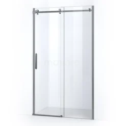Crystal Allure Douchedeur | 120 Cm Chroom Helder Glas Schuifdeur