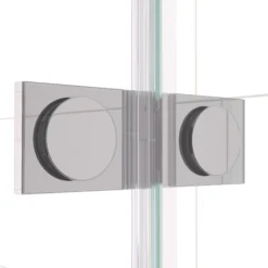 Diamond Douchecabine | 100x90 Cm Chroom Helder Glas Draaideur Rechthoek -Badkamer Verkoop diamond douchecabine 100x90 cm chroom helder glas draaideur rechthoek cdb214510310c 3