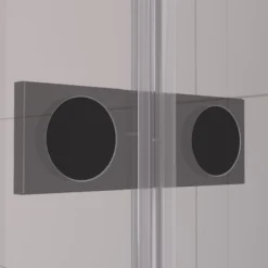 Diamond Douchecabine | 100x90 Cm Mat Zwart Rookglas Draaideur Rechthoek -Badkamer Verkoop diamond douchecabine 100x90 cm mat zwart rookglas draaideur rechthoek cdb224609321mb 3