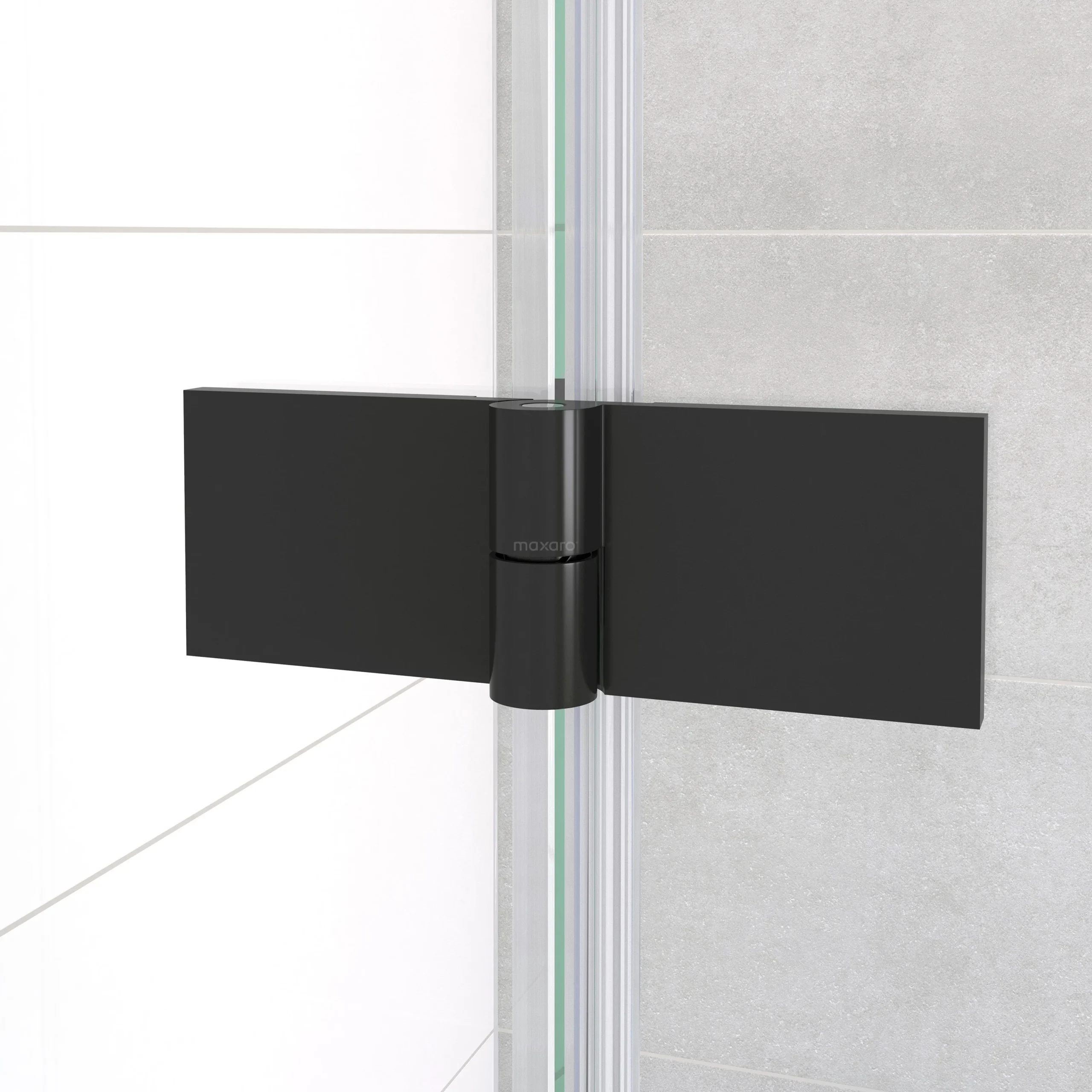 Diamond Douchecabine | 120x90 Cm Mat Zwart Helder Glas Draaideur Rechthoek 3 Diamond Douchecabine | 120x90 Cm Mat Zwart Helder Glas Draaideur Rechthoek - Afbeelding 3