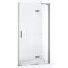 Diamond Douchedeur | 100 Cm Rvs Helder Glas Draaideur