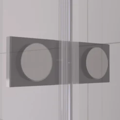 Diamond Douchedeur | 100 Cm Rvs Rookglas Draaideur -Badkamer Verkoop diamond douchedeur 100 cm rvs rookglas draaideur ddb21461111br 3