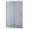 Diamond Douchedeur | 120 Cm Rvs Rookglas Draaideur
