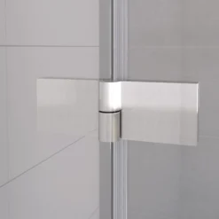 Diamond Douchedeur | 90 Cm Rvs Rookglas Draaideur -Badkamer Verkoop diamond douchedeur 90 cm rvs rookglas draaideur ddb22361311br 2