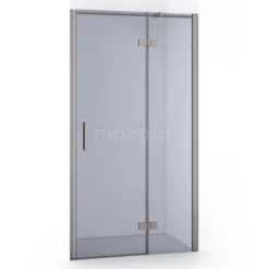 Diamond Douchedeur | 90 Cm Rvs Rookglas Draaideur