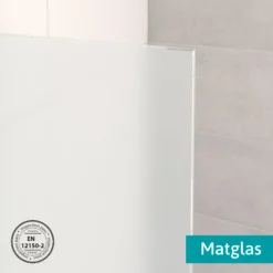 Diamond Inloopdouche | 100 Cm Koper Matglas Vaste Wand -Badkamer Verkoop diamond inloopdouche 100 cm koper matglas vaste wand ida10117kp 4