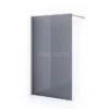 Diamond Inloopdouche | 120 Cm Chroom Rookglas Vaste Wand