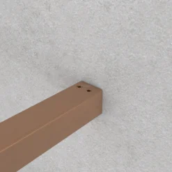 Diamond Inloopdouche | 140 Cm Koper Helder Met Matte Strepen Vaste Wand -Badkamer Verkoop diamond inloopdouche 140 cm koper helder met matte strepen vaste wand ida14116kp 3