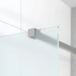 Diamond Inloopdouche | 140 Cm Rvs Helder Met Matte Strepen Vaste Wand -Badkamer Verkoop diamond inloopdouche 140 cm rvs helder met matte strepen vaste wand ida14116br 2