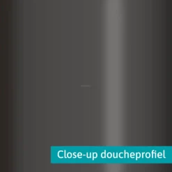 Diamond Inloopdouche | 140 Cm Zwart Chroom Helder Glas Vaste Wand -Badkamer Verkoop diamond inloopdouche 140 cm zwart chroom helder glas vaste wand ida14110bc 6