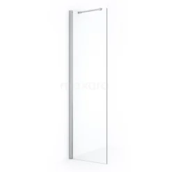 Diamond Inloopdouche | 50 Cm Chroom Helder Glas Vaste Wand