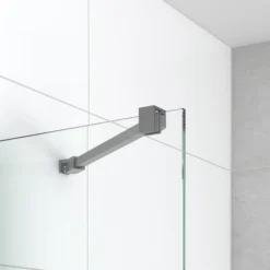 Diamond Inloopdouche | 60 Cm Zwart Metaal Helder Glas Vaste Wand -Badkamer Verkoop diamond inloopdouche 60 cm zwart metaal helder glas vaste wand ida06210zm 2