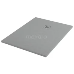 Douchebak 120x90cm Rechthoek Mineraalmarmer Grijs