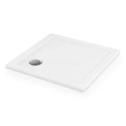 Douchebak 80x80cm Vierkant SMC Hoogglans Wit