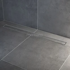 Douchegoot Met Flensrand 100cm Tegel- En Plaatrooster Rvs -Badkamer Verkoop douchegoot met flensrand 100cm tegel en plaatrooster rvs dfg02 1000 2