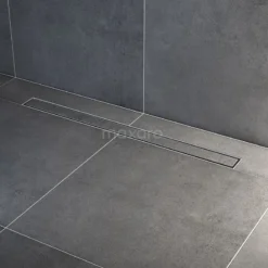 Douchegoot Met Flensrand 90cm Tegel- En Plaatrooster Rvs -Badkamer Verkoop douchegoot met flensrand 90cm tegel en plaatrooster rvs dfg02 0900 2