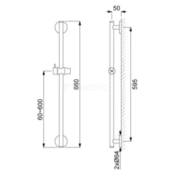 Doucheset Met Thermostaatkraan, Radius Black Chrome, Zwart Chroom -Badkamer Verkoop doucheset met thermostaatkraan radius black chrome zwart chroom aob55 00002 3