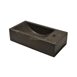 Badkamer Verkoop -Badkamer Verkoop fonteintje wc novanta natuursteen blue stone kraangat rechts n118 1016 1