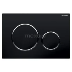 Geberit Bedieningspaneel Toilet | Sigma 20 Zwart Glans