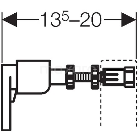 Geberit Duofix Muurbevestiging 3 Geberit Duofix Muurbevestiging - Afbeelding 3
