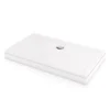 Hoge Douchebak 130x90cm Rechthoek Acryl Hoogglans Wit