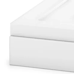 Hoge Douchebak 80x80cm Vierkant Acryl Hoogglans Wit -Badkamer Verkoop hoge douchebak 80x80cm vierkant acryl hoogglans wit dbas0808 h 2