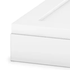 Hoge Douchebak 90x80cm Rechthoek SMC Hoogglans Wit -Badkamer Verkoop hoge douchebak 90x80cm rechthoek smc hoogglans wit dbsr0908 h 2