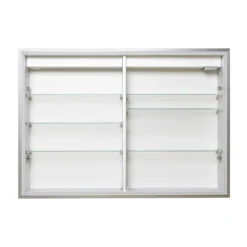 Inbouw Spiegelkast Met Verlichting Trento 80x70cm Spiegelverwarming En Stopcontact -Badkamer Verkoop inbouw spiegelkast met verlichting trento 80x70cm spiegelverwarming en stopcontact k40 0800 55504 4