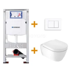 Inbouwtoiletset 300.0373 Verkort + Geberit Sigma UP320