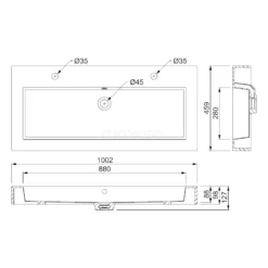 Modulo Badkamermeubel Met Wastafel | 100 Cm Donkergrijs Beton Front Mineraalmarmer Wastafel Met Blad -Badkamer Verkoop modulo badkamermeubel met wastafel 100 cm donkergrijs beton front mineraalmarmer wastafel met blad bmw10 00028 2