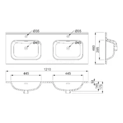 Modulo Badkamermeubel Met Wastafel | 120 Cm Hoogglans Wit Greeploos Front Keramiek 4 Lades -Badkamer Verkoop modulo badkamermeubel met wastafel 120 cm hoogglans wit greeploos front keramiek 4 lades bmw18 00301 5