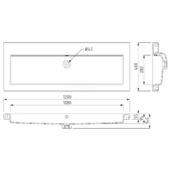 Modulo Badkamermeubel Met Wastafel | 120 Cm Hoogglans Wit Lamel Front Mineraalmarmer 1 Lade -Badkamer Verkoop modulo badkamermeubel met wastafel 120 cm hoogglans wit lamel front mineraalmarmer 1 lade bmw11 00123 5