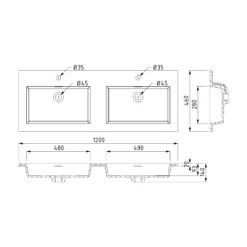 Modulo Badkamermeubel Met Wastafel | 120 Cm Taupe Greeploos Front Solid Surface 4 Lades -Badkamer Verkoop modulo badkamermeubel met wastafel 120 cm taupe greeploos front solid surface 4 lades bmw18 00922 4