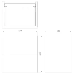 Modulo Badkamermeubel Met Wastafel | 60 Cm Mat Wit Vlak Front Keramiek 2 Lades Onder Elkaar -Badkamer Verkoop modulo badkamermeubel met wastafel 60 cm mat wit vlak front keramiek 2 lades onder elkaar bmw17 02933 6