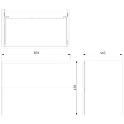 Modulo Badkamermeubel Met Wastafel | 80 Cm Saliegroen Greeploos Front Keramiek 2 Lades Onder Elkaar -Badkamer Verkoop modulo badkamermeubel met wastafel 80 cm saliegroen greeploos front keramiek 2 lades onder elkaar bmw17 04144 5