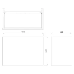 Modulo Badkamermeubel Met Wastafel | 90 Cm Lichtbruin Eiken Vlak Front Mineraalmarmer 2 Lades Onder Elkaar -Badkamer Verkoop modulo badkamermeubel met wastafel 90 cm lichtbruin eiken vlak front mineraalmarmer 2 lades onder elkaar bmw17 02197 6
