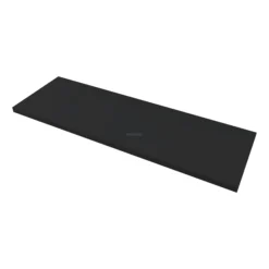 Modulo Plato Badkamermeubel Voor Waskom | 140 Cm Mat Zwart Vlak Front Mat Zwart Blad 2 Lades Naast Elkaar -Badkamer Verkoop modulo plato badkamermeubel voor waskom 140 cm mat zwart vlak front mat zwart blad 2 lades naast elkaar bmk12 00023 2