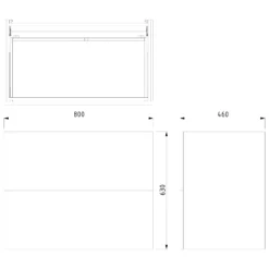 Modulo Plato Badkamermeubel Voor Waskom | 80 Cm Eiken Vlak Front Eiken Blad 2 Lades Onder Elkaar -Badkamer Verkoop modulo plato badkamermeubel voor waskom 80 cm eiken vlak front eiken blad 2 lades onder elkaar bmk17 00123 5