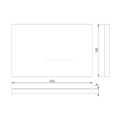 Modulo Plato Slim Badkamermeubel Voor Waskom | 60 Cm Lichtgrijs Beton Vlak Front Lichtgrijs Beton Blad 2 Lades Onder Elkaar -Badkamer Verkoop modulo plato slim badkamermeubel voor waskom 60 cm lichtgrijs beton vlak front lichtgrijs beton blad 2 lades onder elkaar bmk37 00063 5