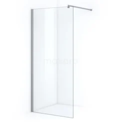 Onyx Inloopdouche | 100 Cm Helder Glas Vaste Wand
