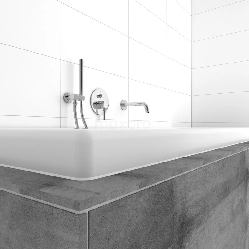 Ponza Ligbad | 200x90cm Acryl Glans Wit, Extra Diep 3 Ponza Ligbad | 200x90cm Acryl Glans Wit, Extra Diep - Afbeelding 3