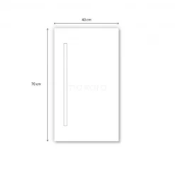 Primo Badkamerspiegel Met Ledverlichting | 40x70cm -Badkamer Verkoop primo badkamerspiegel met ledverlichting 40x70cm m31 0400 55505 4