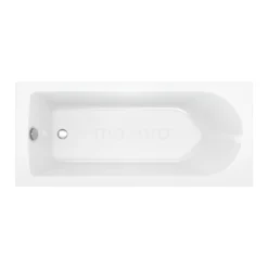 Procida Ligbad | 170x75cm Acryl Glans Wit