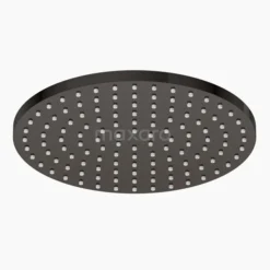 Radius Regendouche | Zwart Chroom 20 Cm Regendouche