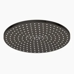 Radius Regendouche | Zwart Chroom 25 Cm Regendouche